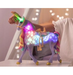 Unicorn interactiv cu sunet și lumină