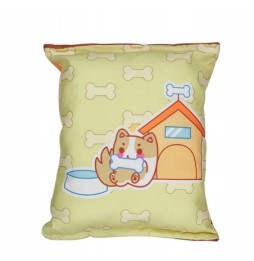 Pillow Pudding with Dog Plush Toys