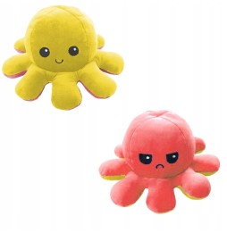 Reversible Octopus Stuffed Toy 2-in-1