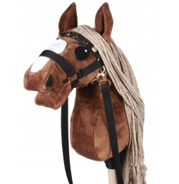 Hobby Horse konik na kiju z kantarem