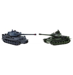 Remote Controlled T-34 vs Tiger Tanks for Kids