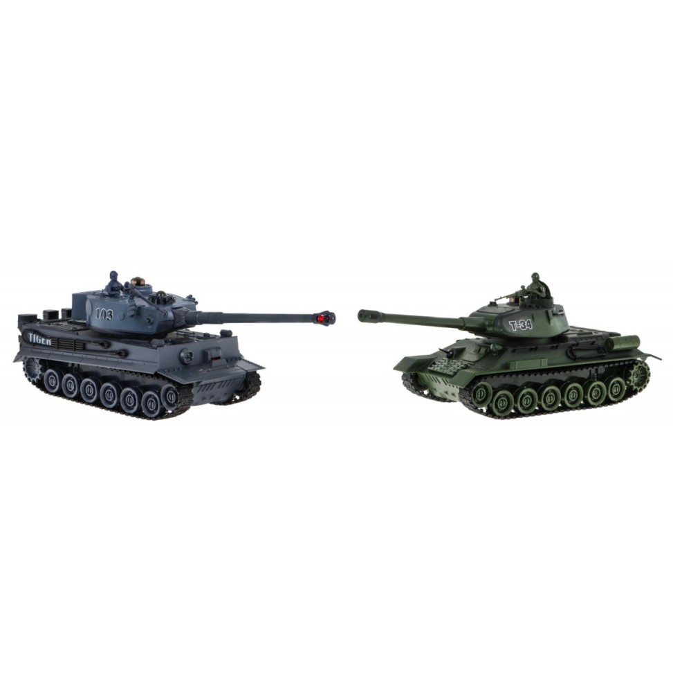 Tancuri T-34 vs Tiger pentru copii 3+