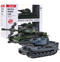 Remote Controlled T-34 vs Tiger Tanks for Kids