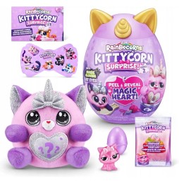 Kittycorn Plush Toy with Surprise Egg