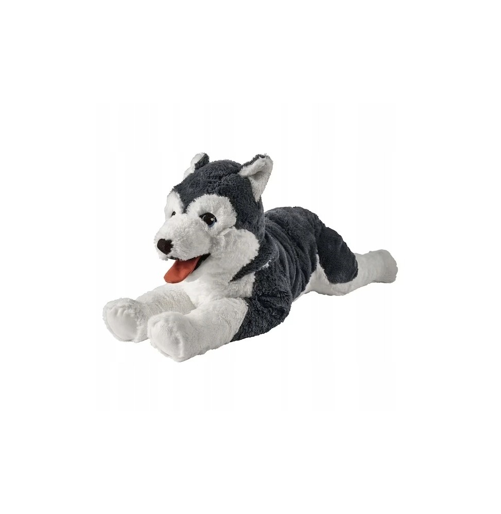 IKEA LIVLIG pluszak pies husky 57 cm