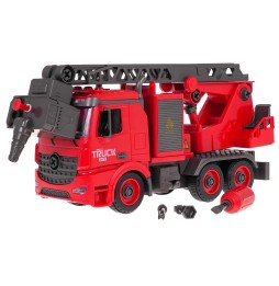 Fire Truck Toy with Sound and Water Function