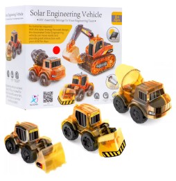 Set educațional vehicule solare 3 în 1