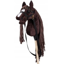 Hobby Horse konik na kiju z kantarem