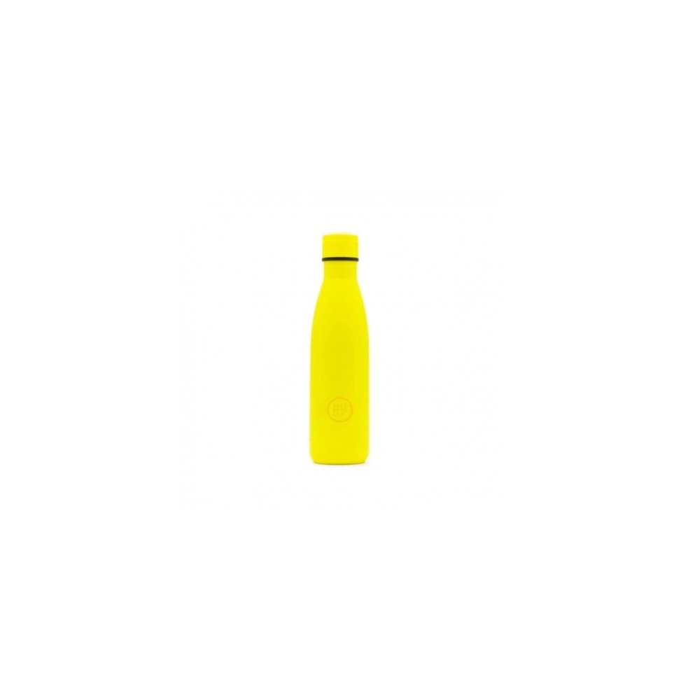 Cool Bottles 500 ml Thermal Bottle Neon Yellow