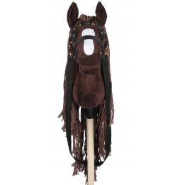 Hobby Horse konik na kiju z kantarem