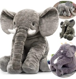 Plush Elephant Cuddle Toy 60 cm