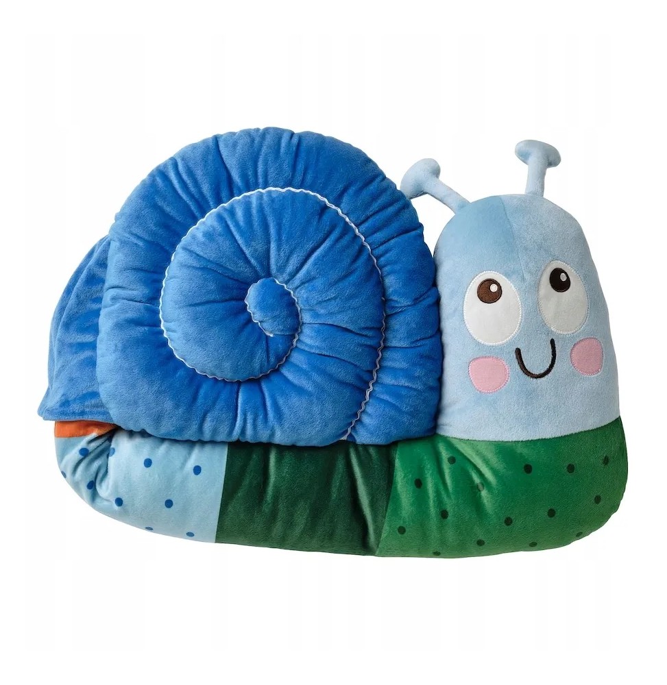 IKEA Brummig Snail Pillow Colorful