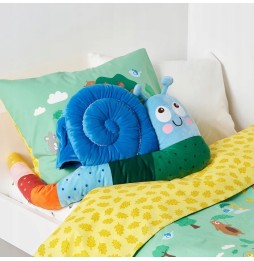 IKEA Brummig Snail Pillow Colorful