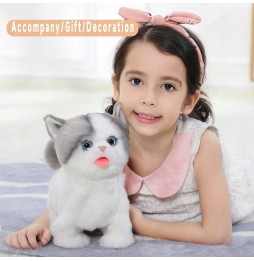 Interactive Plush British Cat CU-MATE