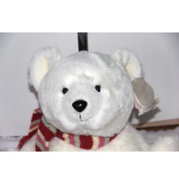 White Teddy Bear Plush Toy for Kids