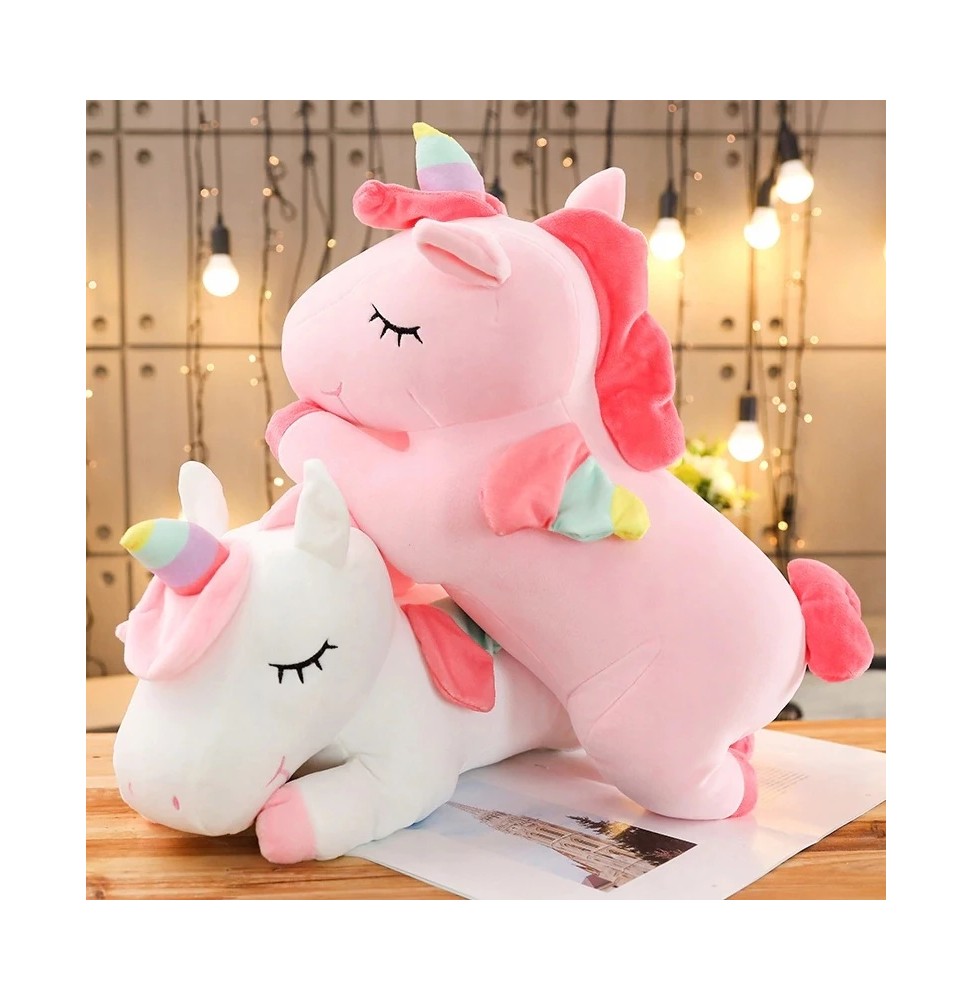 Set of 2 Large Unicorn Plush Toys