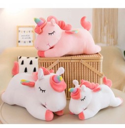 Set of 2 Large Unicorn Plush Toys