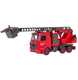 Fire Truck Toy with Sound and Water Function