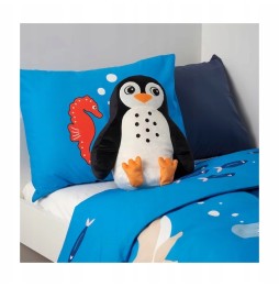 IKEA pluszica Blavingad pernă pinguin