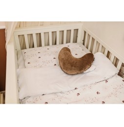 Yoonco Bird Mini Cushion Brown