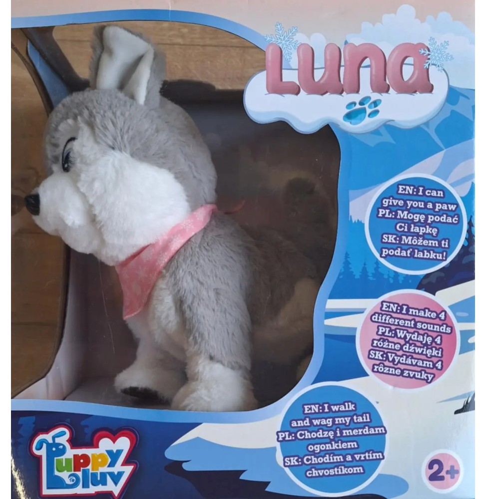 Câinele interactiv Luna de la TM Toys