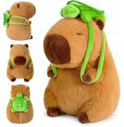 Pluszak maskotka kapibara z plecakiem 25 cm