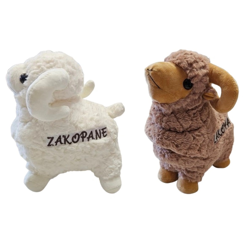 Baaing Sheep with Horns 30cm Emaj