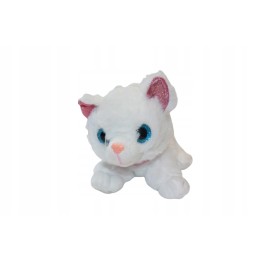 Kitten Plush Toy 17cm Glittery Eyes Emaj