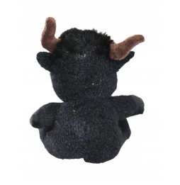 Bull plush toy with bow tie 13 cm Emaj