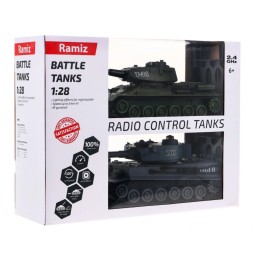 Remote Controlled T-34 vs Tiger Tanks for Kids