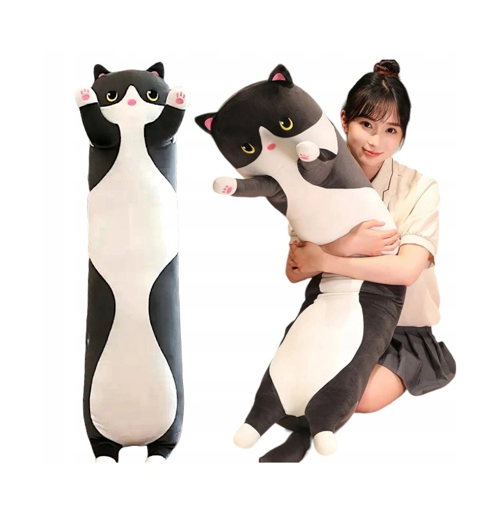 Long Cat Plush Toy Pillow 90 cm