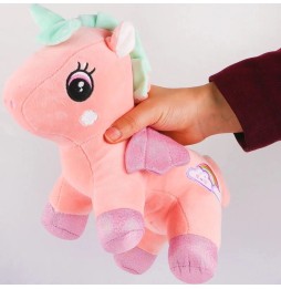 Unicorn de pluș Pegaz 25 cm