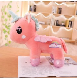 Unicorn de pluș Pegaz 25 cm