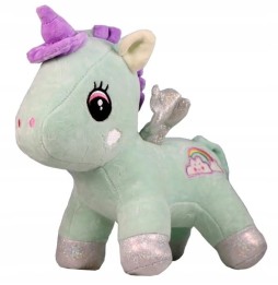 Unicorn de pluș Pegaz 25 cm