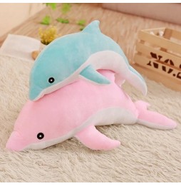 Delfin XL pluszak 100 cm różowy