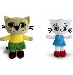 Pacek and Kicia Kocia Plush Toy Set