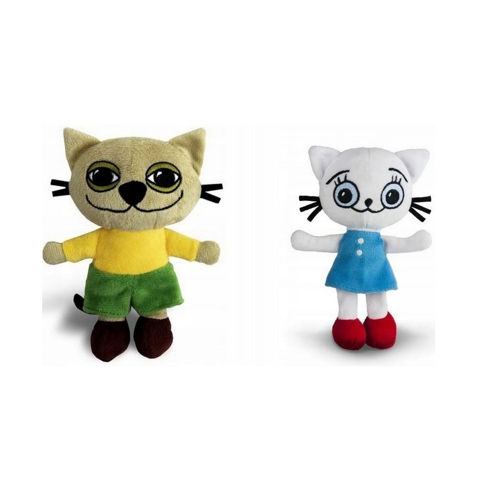 Pacek and Kicia Kocia Plush Toy Set