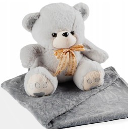 Plush Bear with Blanket 3 in 1 - Ideal for Kids