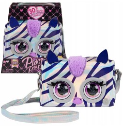 Purse Pets zebra Rebel Stripez interaktywna torebka
