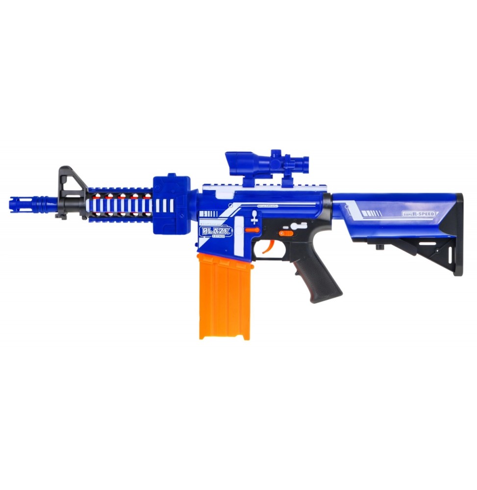 Blaze Storm Automatic Rifle for Kids with Bullets