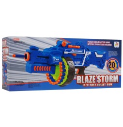 Pușcă automată pentru copii Blaze Storm 20 proiectile