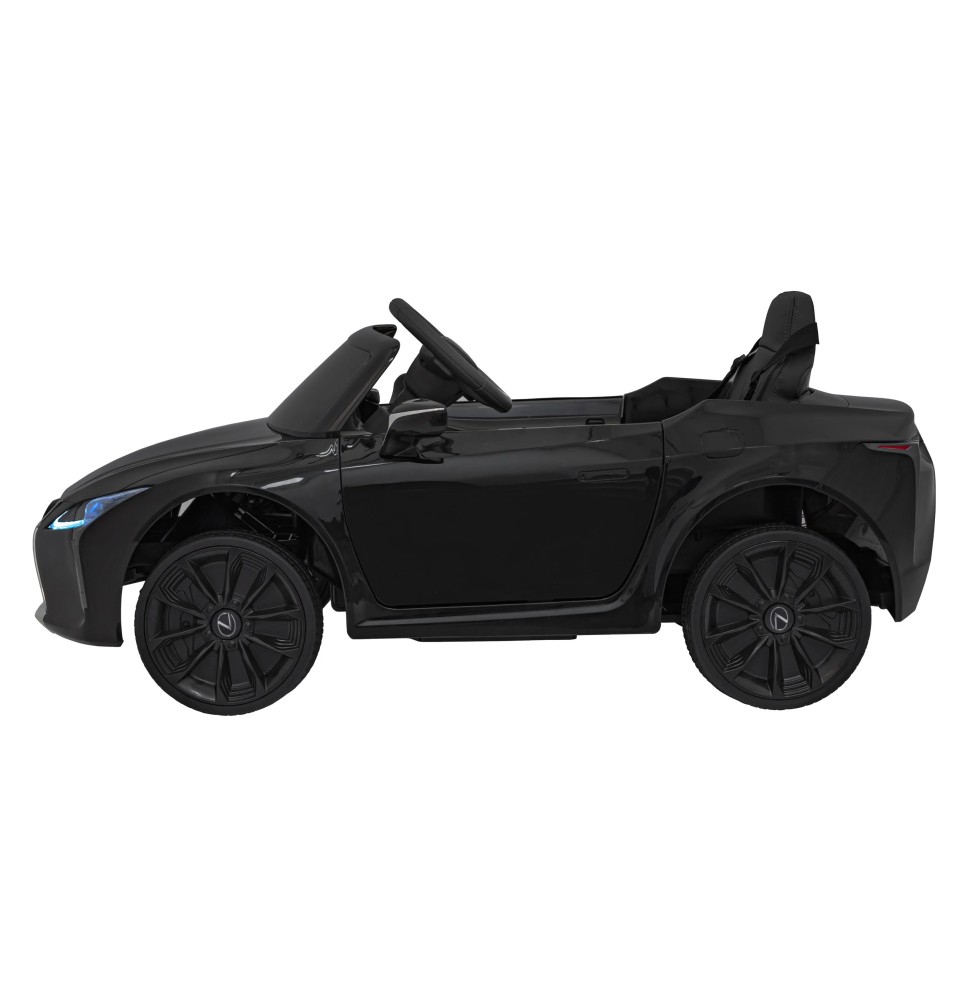 Lexus LC500 Battery Car for Kids - Black with Remote