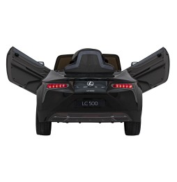 Lexus LC500 Battery Car for Kids - Black with Remote