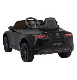 Lexus LC500 Battery Car for Kids - Black with Remote