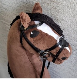 Brown Hobby Horse with Bridle A3