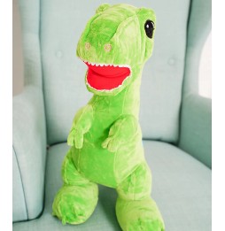 Green Plush Dinosaur Edi 55 cm