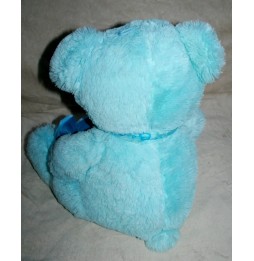 Large Blue Love Bear with Candy