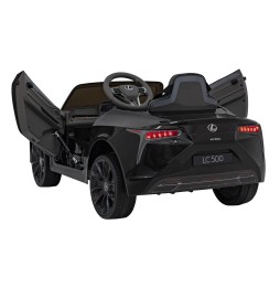 Lexus LC500 Battery Car for Kids - Black with Remote