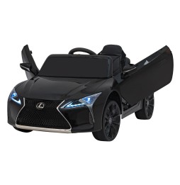 Lexus LC500 Battery Car for Kids - Black with Remote