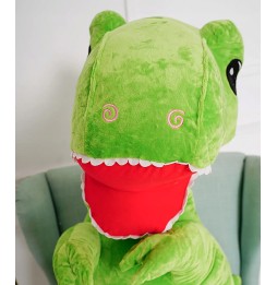 Green Plush Dinosaur Edi 55 cm